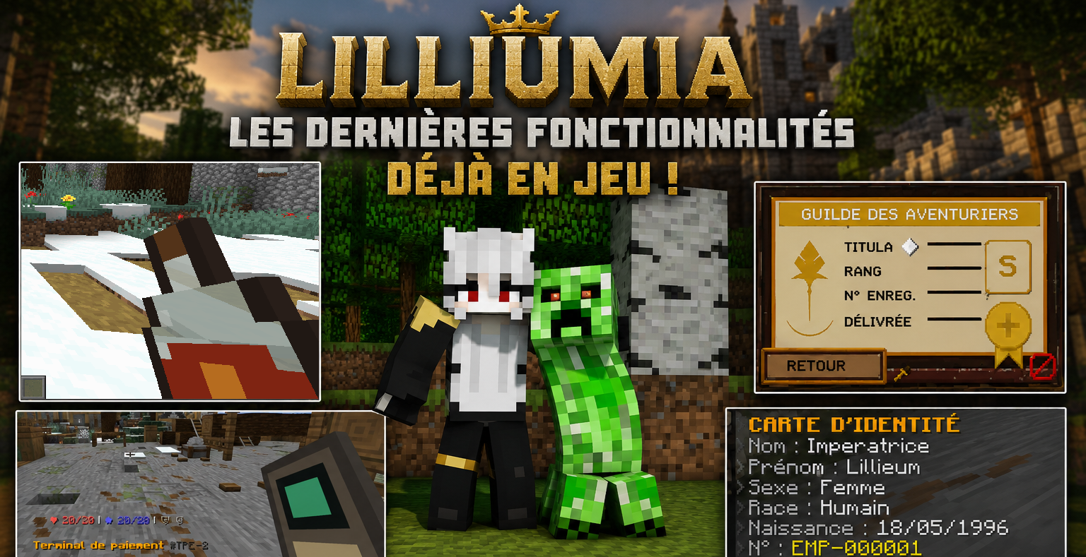 Lillumia - UPDATE SERVEUR